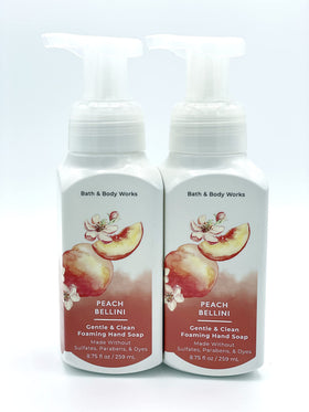 Savon moussant doux & propre Bath & Body Works 2-Pack, devant de la bouteille