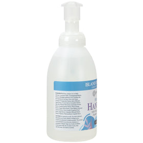Savon moussant Ginger Lily Farms dans un environnement de salle de bain
