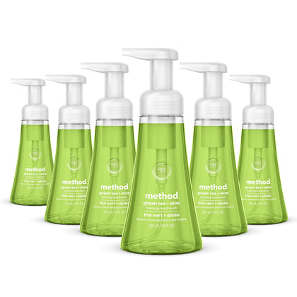 Savon moussant Method Thé Vert + Aloe 10 fl oz devant
