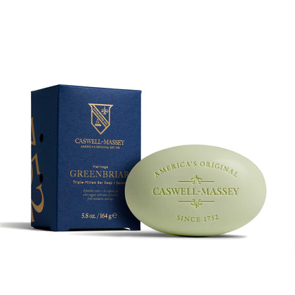 Savon naturel Greenbriar Caswell-Massey vue de face
