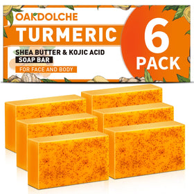 Savon OAKDOLCHE 60g au curcuma vue de face