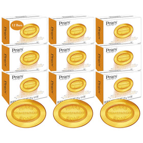 Savon Pears transparent ambre vue de face