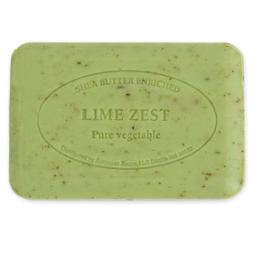Savon Pre de Provence au citron vert, emballage élégant