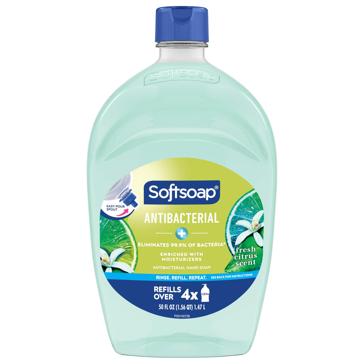 Savon Softsoap avec mousse sur les mains