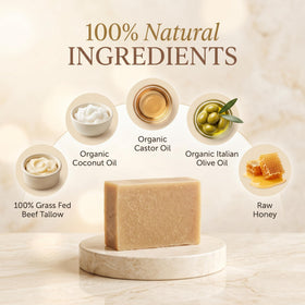 Savon Terra Lotus Bio 3 Pack avec emballage éco-responsable