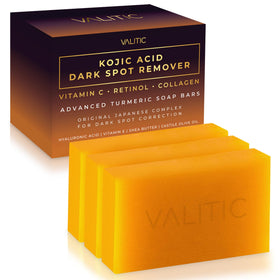 Savon VALITIC à l'acide kojique - vue avant avec emballage