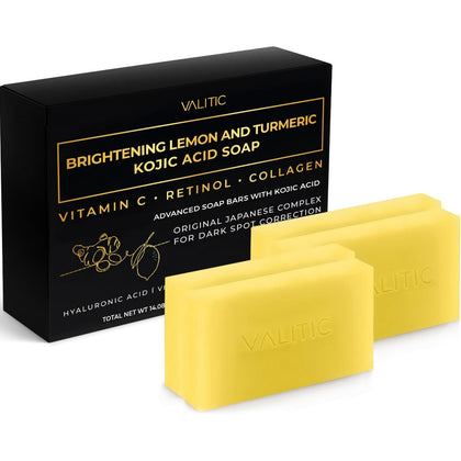 Savon VALITIC au citron et curcuma - vue avant