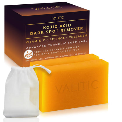 Savon VALITIC corrigeur de taches sombres vue de face