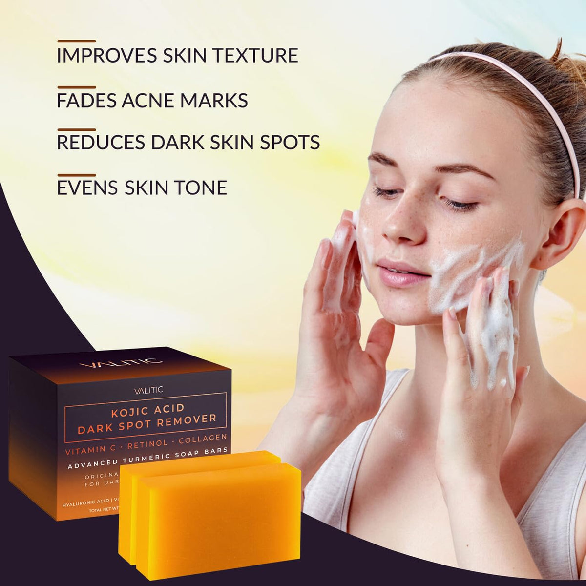 Savon VALITIC pour le visage et le corps