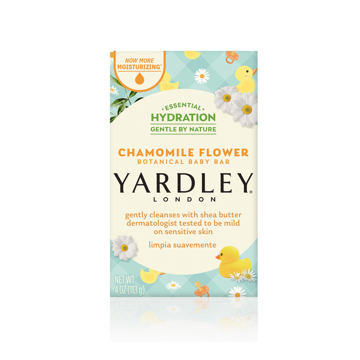 Savon Yardley 118g à la camomille, utilisation dans un bain