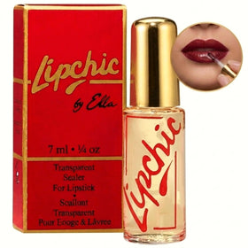 Scellant à lèvres Lip Chic en utilisation avec un maquillage complet