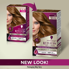 Schwarzkopf Crème Colorante Permanente 7.5 Blond Caramel - composants du kit