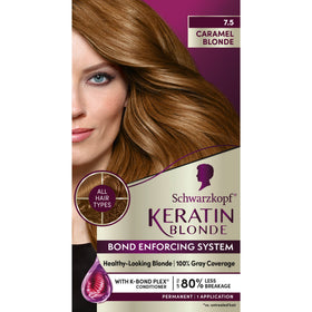 Schwarzkopf Crème Colorante Permanente 7.5 Blond Caramel - vue avant