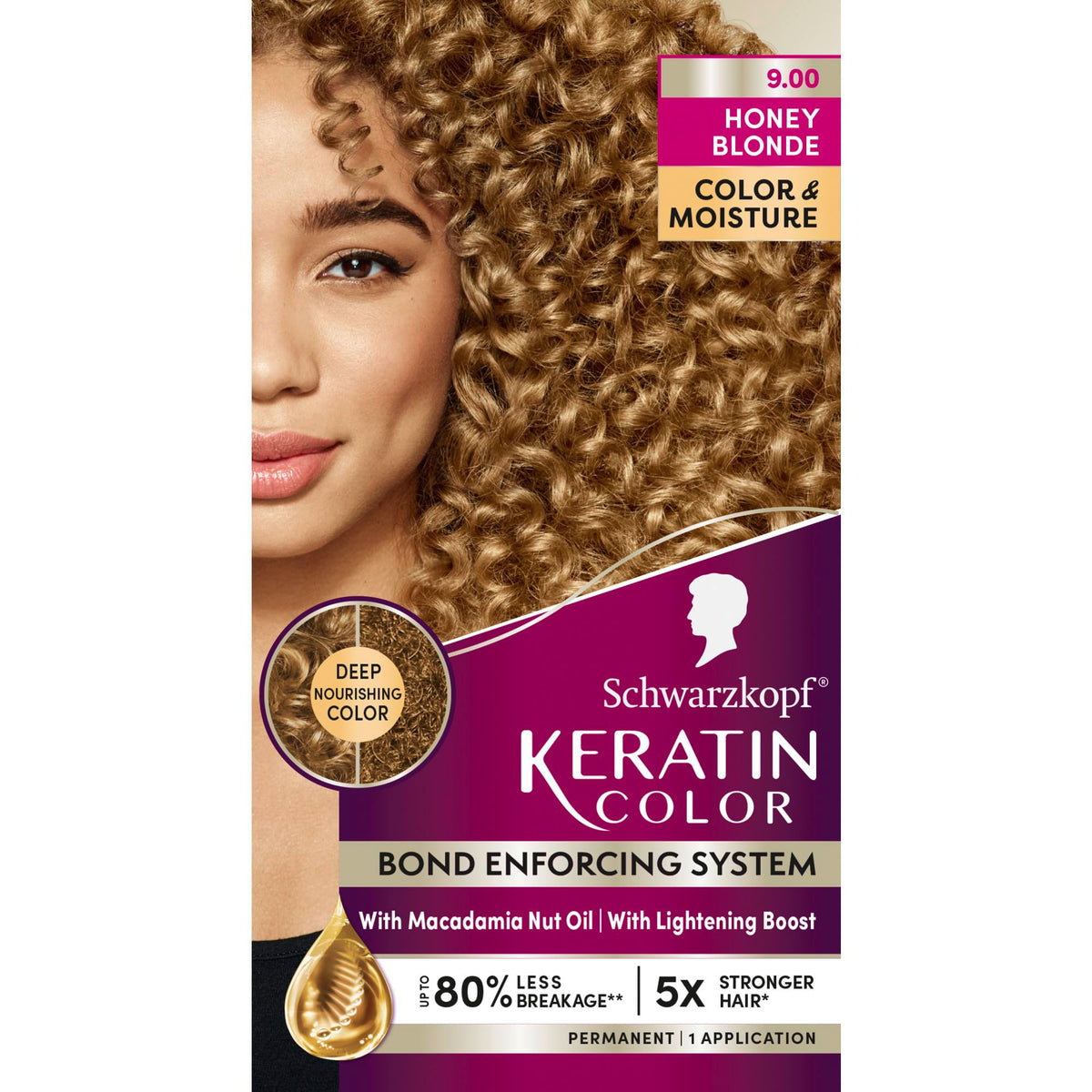 Schwarzkopf Crème Colorante Permanente 9.0 Blond Miel vue de face