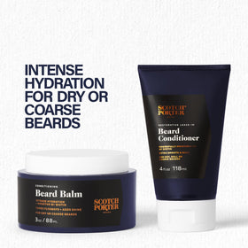 Scotch Porter Baume à barbe, texture crémeuse sur une main