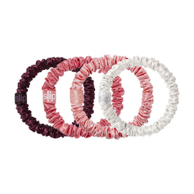 Scrunchies en soie SLIP en usage sur cheveux