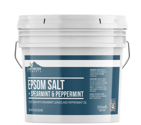 Seau de 3910g de Bain de Pied Menthe Poivrée Earthborn Elements
