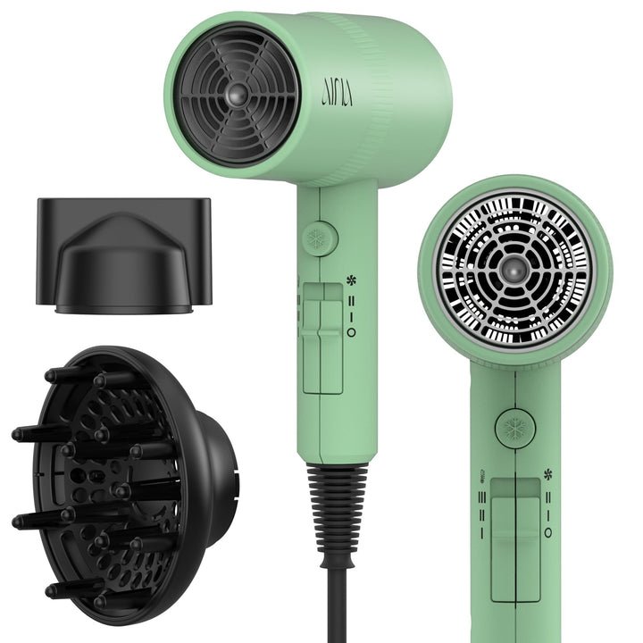 Sèche-Cheveux Aina 1600W modèle Vert Jade vue avant