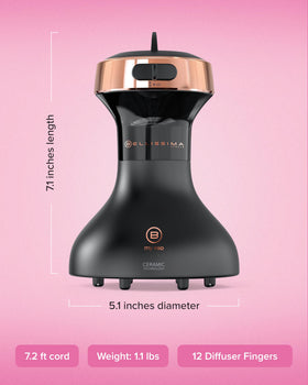 Sèche-cheveux BELLISSIMA Diffon Céramique avec réglages de chaleur