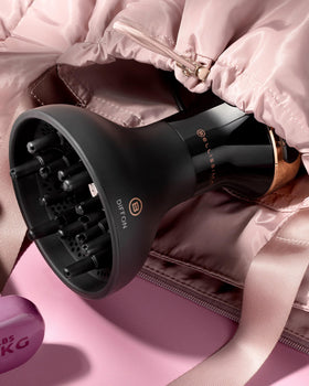 Sèche-cheveux BELLISSIMA Diffon Céramique sur une coiffeuse