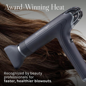 Sèche-Cheveux BIO IONIC SMART-X affiché avec cheveux brillants