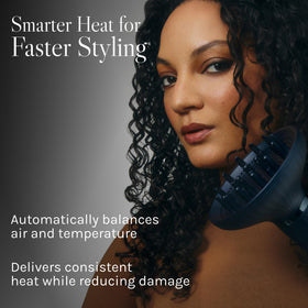 Sèche-Cheveux BIO IONIC SMART-X en utilisation avec diffuseur