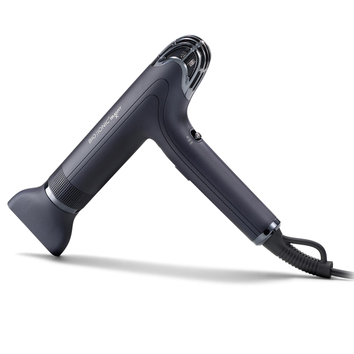 Sèche-Cheveux BIO IONIC SMART-X modèle blanc avec diffuseur installé