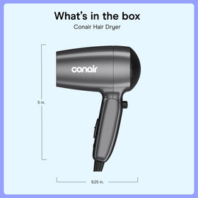 Sèche-cheveux Conair avec prise européenne