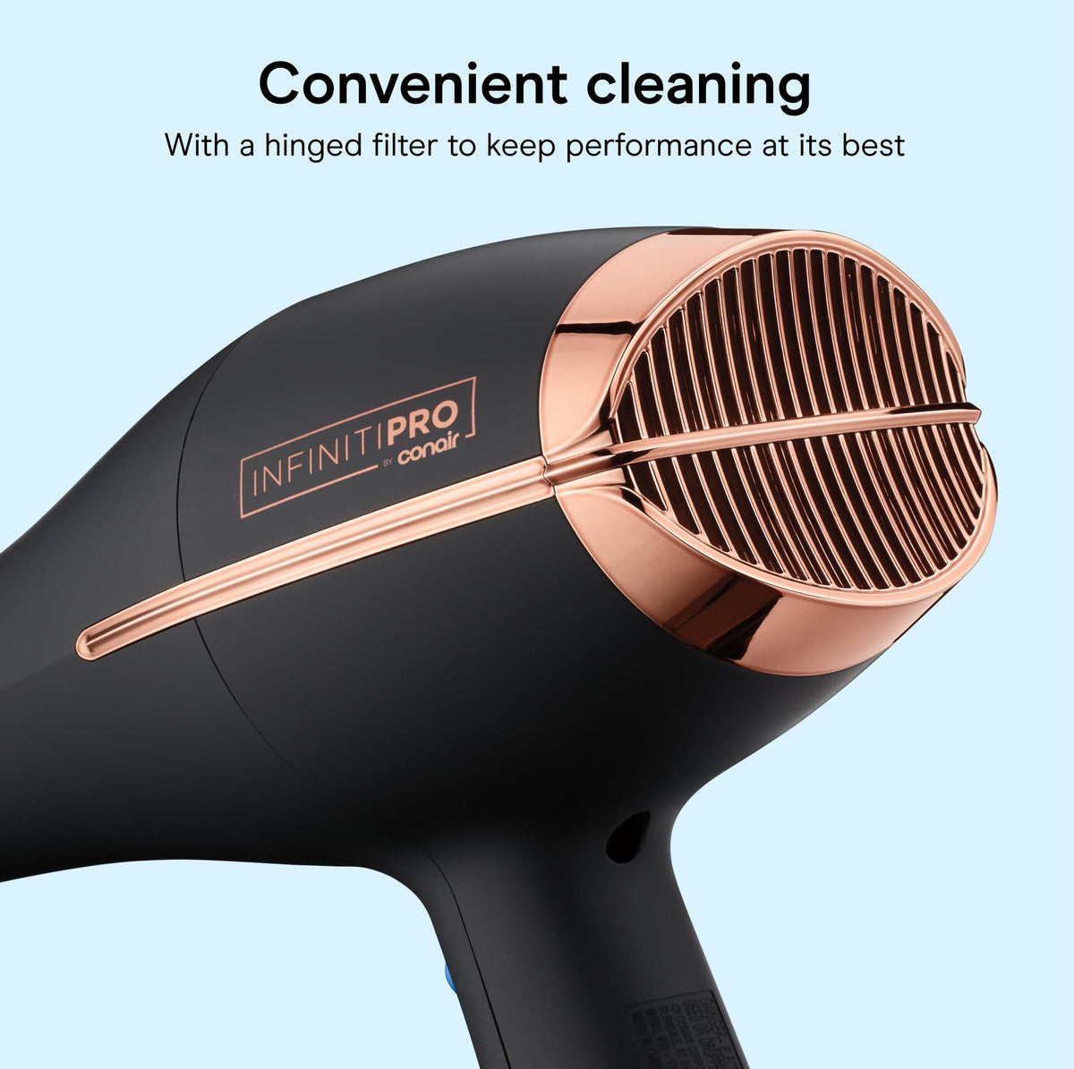 Sèche-cheveux Conair avec technologie ionique pour des cheveux brillants