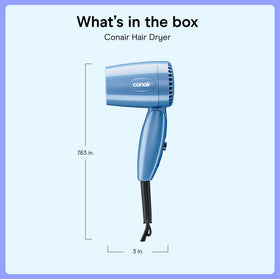 Sèche-cheveux Conair avec un arrière-plan de salle de bain