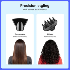 Sèche-cheveux Conair InfinitiPRO finition en velours noir
