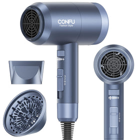 Sèche-Cheveux CONFU 1600W vue de face avec diffuseur