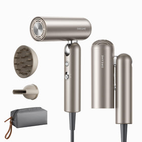 Sèche-cheveux Dreame Pocket Pro 1300W vue avant avec diffuseur