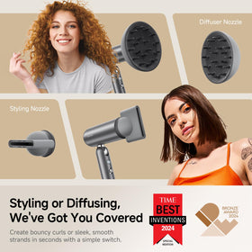 Sèche-cheveux dreame Pocket Pro en vue latérale