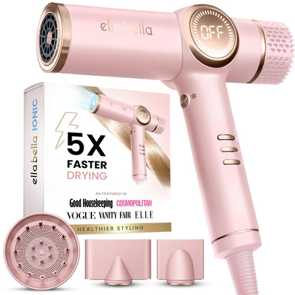 Sèche-cheveux ELLA BELLA vue avant avec diffuseur