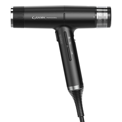 Sèche-cheveux GA.MA iQ1 Perfetto vue avant avec écran LED