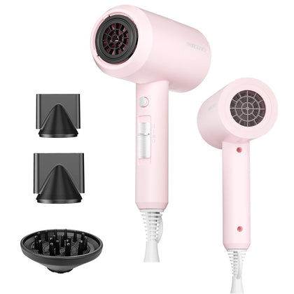 Sèche-Cheveux Ionique SHRATE 1800W vue de face avec diffuseur