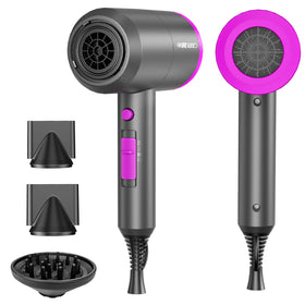Sèche-Cheveux Ionique SHRATE 1800W vue de face avec diffuseur