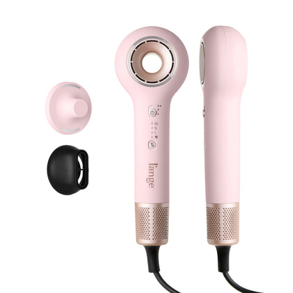 Sèche-cheveux L'ANGE HAIR Axia HaloRing couleur blush vue de face