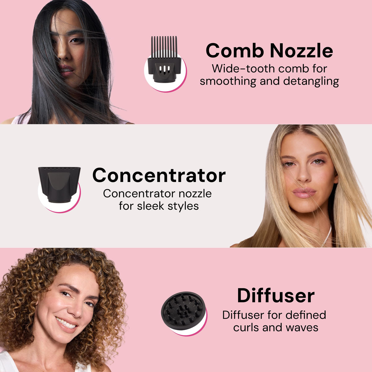 Sèche-cheveux L'ANGE HAIR dans un environnement de salle de bain