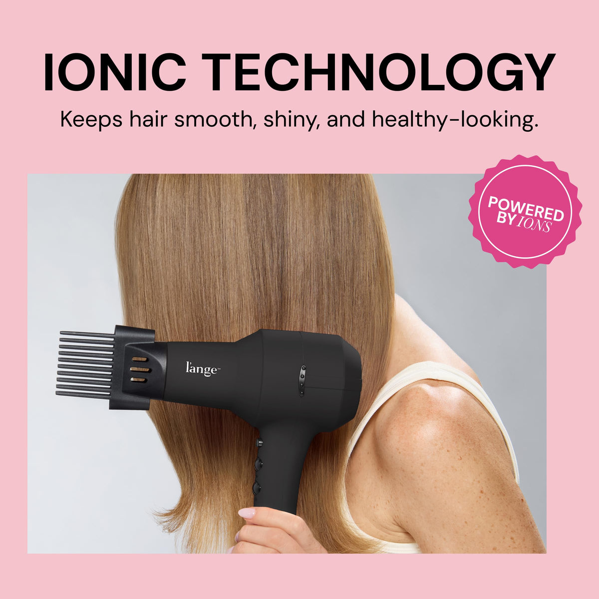 Sèche-Cheveux L'ANGE HAIR Turbo Ionic en utilisation
