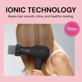 Sèche-Cheveux L'ANGE HAIR Turbo Ionic en utilisation