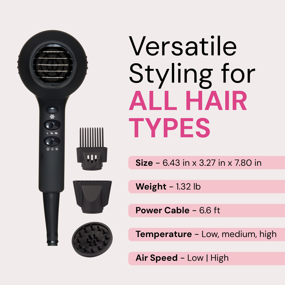 Sèche-Cheveux L'ANGE HAIR Turbo Ionic et son moteur durable