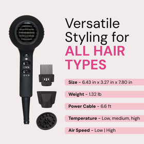Sèche-Cheveux L'ANGE HAIR Turbo Ionic et son moteur durable