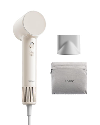 Sèche-cheveux Laifen compact modèle Milktea vue de face