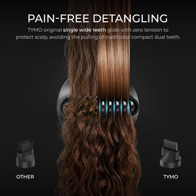 Sèche-cheveux TYMO 1500W sur un fond de salle de bain