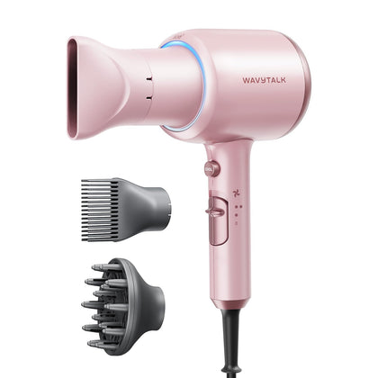 Sèche-cheveux Wavytalk ionique 1875W vue avant avec diffuseur