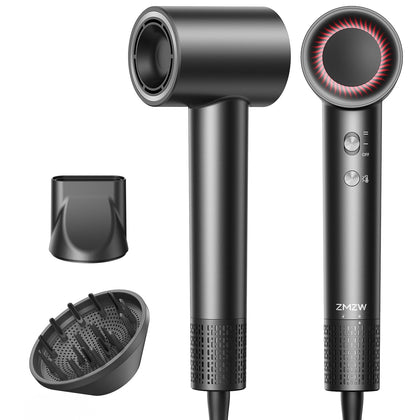 Sèche-Cheveux ZMZW vue de face avec finition mate