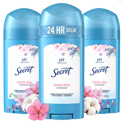 Secret Antiperspirant Déodorant Femme 24h vue avant