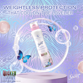 Secret Déodorant Antitranspirant Spray Femme 168g côté